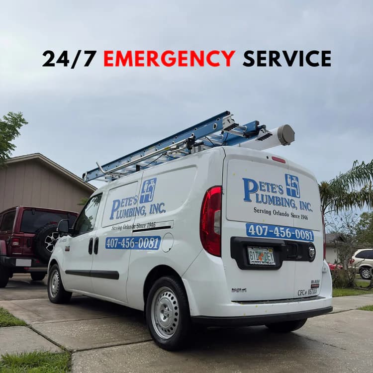Emergency plumbing service in Orlando