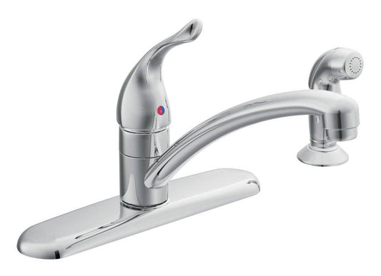 Chateau® Single Handle Kitchen Faucet in Polished Chrome