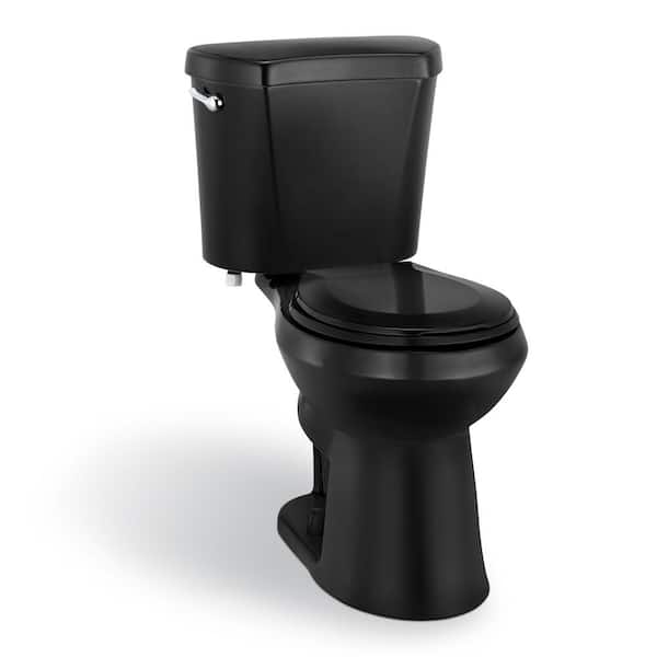 2-Piece 1.28 GPF High Efficiency Single Flush Round Toilet